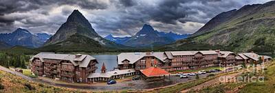 Storms Over Many Glacier Posters