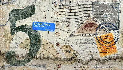 Postcards Mixed Media Posters