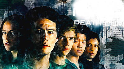 Thomas - Maze Runner: The Death Cure Art Board Print for Sale by