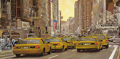 New York Taxi Posters