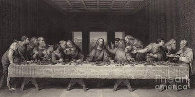 Poster 40 x 30 cm Nuovo Poster Artistico The Last Supper di Leonardo da Vinci/Bridgeman Images Stampa Artistica Professionale 