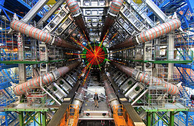 Awesome Hadron Collider Science Physics Poster 60X90cm180gsm Print #8908 A1