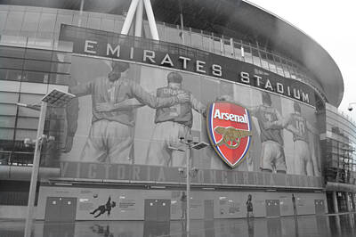 Arsenal FC Emirates Stadion AFC Riesige Wand Kunstdruck Bild Foto Poster J41 
