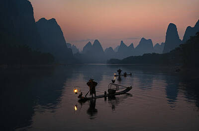 Designs Similar to Fisherman Of The Li River