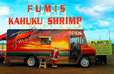 Garlic Shrimp Kahuku Posters