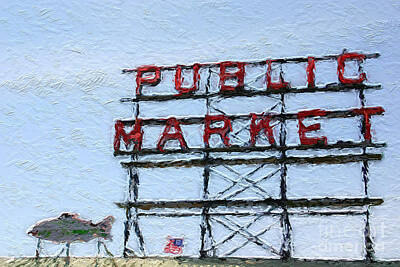 Pike Place Fish Market Posters