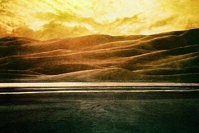 Brett Pfister The Great Sand Dunes Epic Amazing Colors Landscape Digital Posters