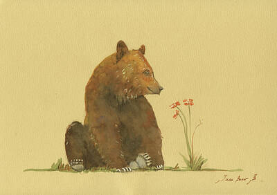 Alaskan Brown Bear Posters