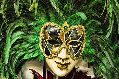 - Fine for Gras Art Mask Mardi America Posters Sale