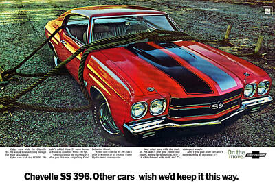 1968 Chevelle Ss Posters Fine Art America