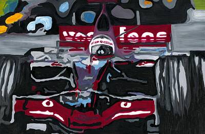 Fernando Alonso - Renault R26 #2 Poster by Jeremy Owen - Fine Art America
