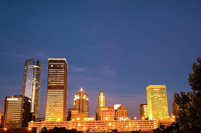 Oklahoma City Skyline Posters
