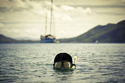 Diving Mask Posters