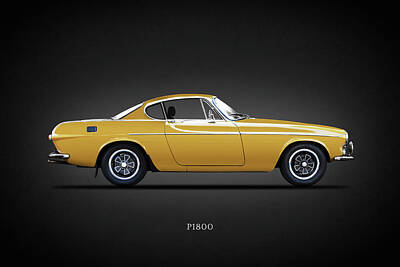 Volvo P1800 Coupe ART POSTER A2 size 