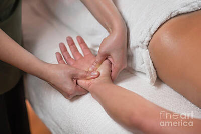 Arm Massage #4 Photograph by Microgen Images/science Photo Library