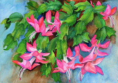 Christmas Cactus Posters
