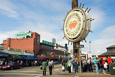 Fishermens Wharf Sign Posters