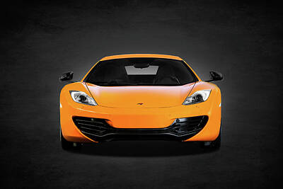 CAR POSTER Photo Picture Poster Print Art A0 to A4 MCLAREN MP4-12C-CGI AA839 