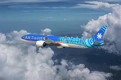 Air Tahiti Nui Posters