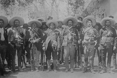 Mexican General FRANCISCO PANCHO VILLA Glossy 8x10 Photo Vintage Poster Print 