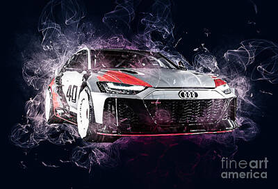 Poster Audi S3 Poster by Interlakes - Fine Art America