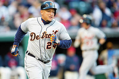 Miguel Cabrera Detroit Tigers 24'' x 34.75'' Magnetic Framed Players Poster