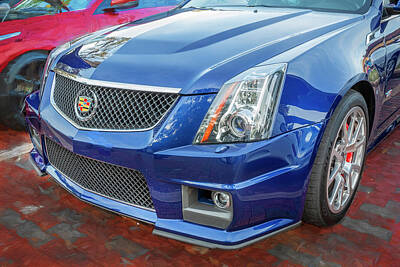 2009 Cadillac CTS V12 Grill Of Car Giant Wall Art Poster Print 
