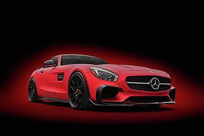 Mercedes Benz AMG Product Poster 