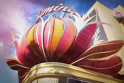 Flamingo Hotel Las Vegas' Poster by Don Shop