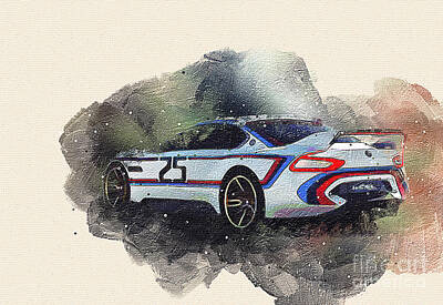 Bmw Csl Posters for Sale (Page #2 of 5) - Fine Art America