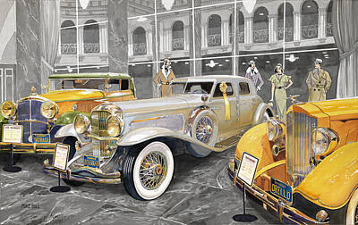 1930 Car Posters