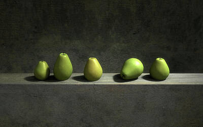 Fruit Still Life Digital Art Posters