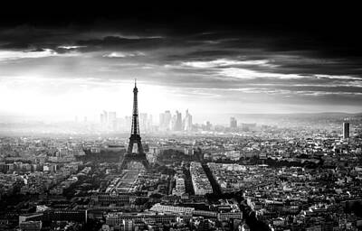 Paris Skyline Posters