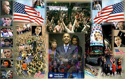 The 2008 Presidential Election Digital Art Posters