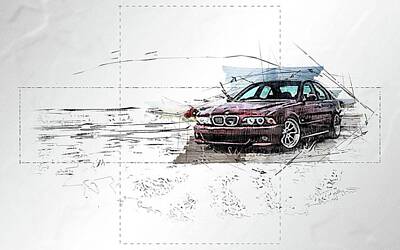 Photo Picture Poster Print Art A0 A1 A2 A3 A4 AA487 BMW M5 WHEEL CAR POSTER 