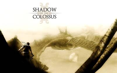 Shadow Of The Colossus - Key Art Poster Emoldurado, Quadro em
