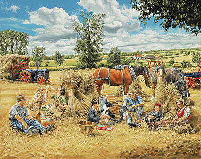 Harvest Time Paintings Posters