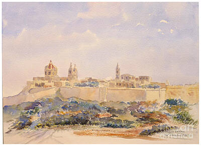 Skyline Mdina Posters