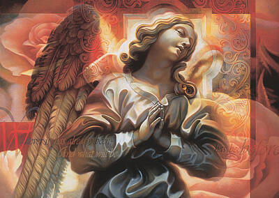 Praying Angel Posters
