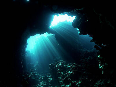 Underwater Cave Posters