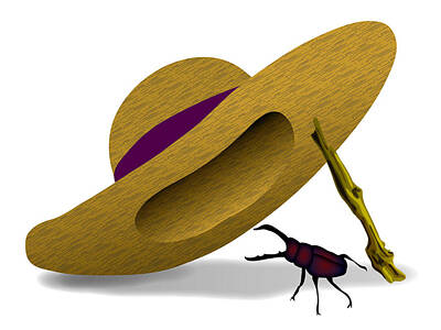Designs Similar to Straw Hat And Stag beetle