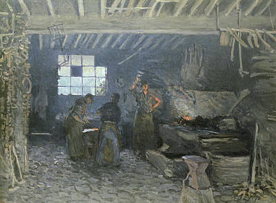 The Forge At Marly-le-roi Posters
