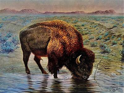 Robin Lehner buffalo sabres oil art Fleece Blanket by Joe Hamilton - Pixels