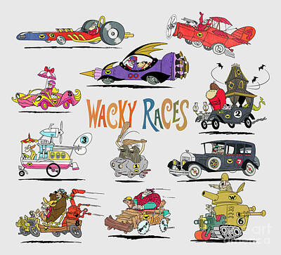 Wacky Races/A-Team/Thunderbird Schlüsselring lila T79/3241 3244 3245 