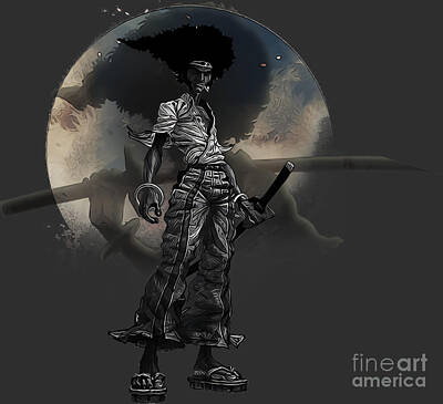 Afro Samurai Poster by Sho Pow - Fine Art America