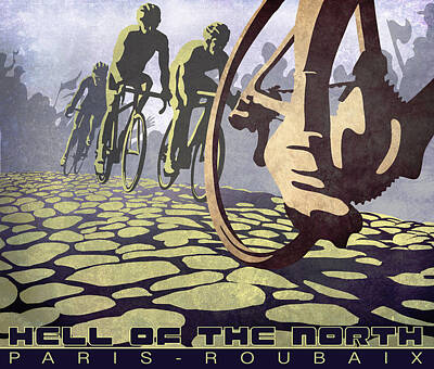Hell Of The North Cycling Posters