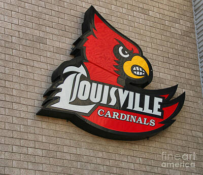 Louisville Cardinals Football Poster - REVER LAVIE