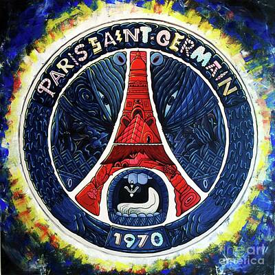 Paris Saint-Germain PSG affiches et impressions par Hung Anh - Printler