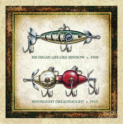 Antique Fishing Lures Posters for Sale (Page #7 of 12) - Fine Art America