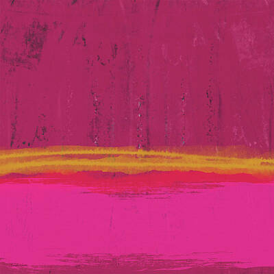 Abstract Pink Red Posters